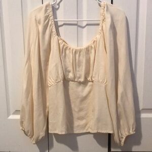 Old navy size  large peasant blouse